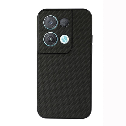 Black carbon fiber texture phone case with camera cutouts