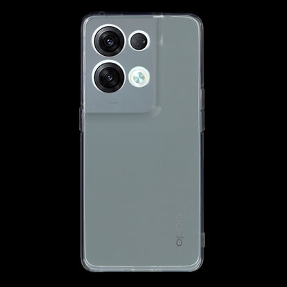 Clear TPU phone case showing full back and camera module cutouts