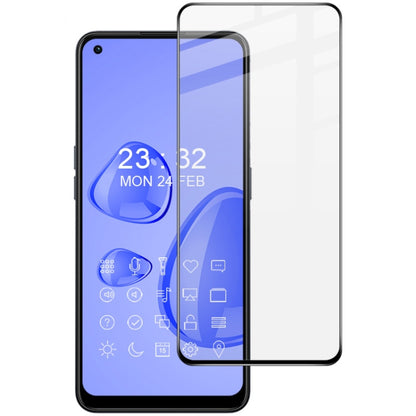 Full-screen tempered glass screen protector film for a smartphone, clear glass overlay