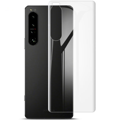 Clear curved hydrogel back protector film for Xperia 1 IV, 2-pack