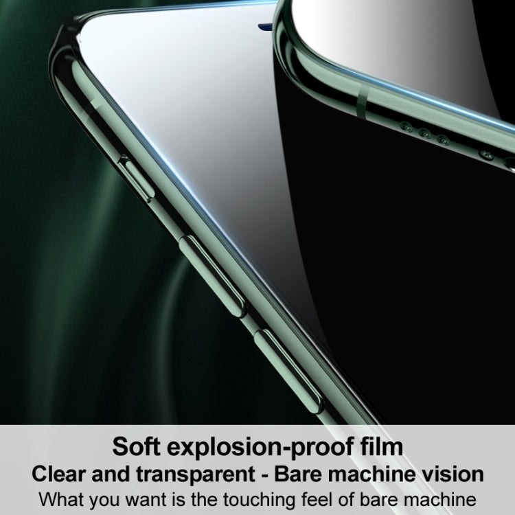 Clear curved hydrogel film back protector, slim curved fit near phone edge