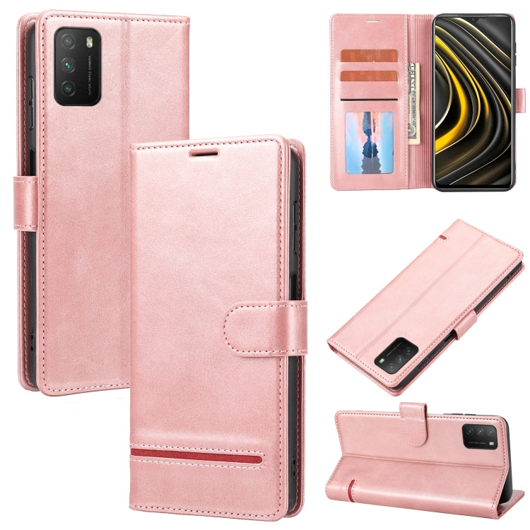 Pink leather wallet flip phone case with card slots and magnetic clasp