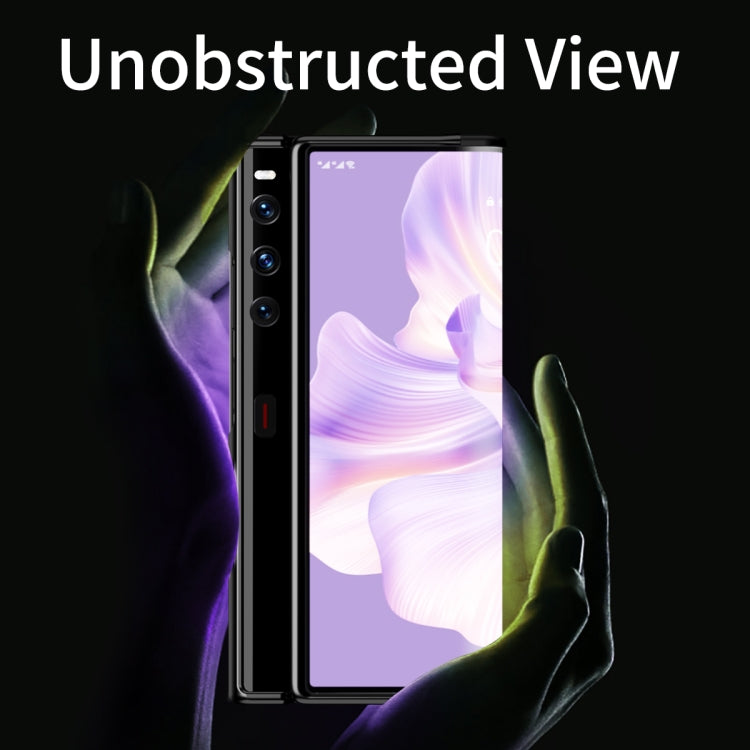 Ultra-thin folding protective case, slim frame with open view of the screen