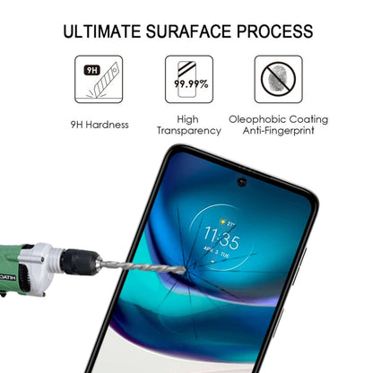 Scratch-resistant tempered glass screen protector with anti-fingerprint coating