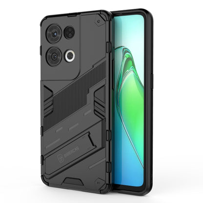 Dark grey armored shockproof phone case, dual-layer PC+TPU, reinforced corner protection