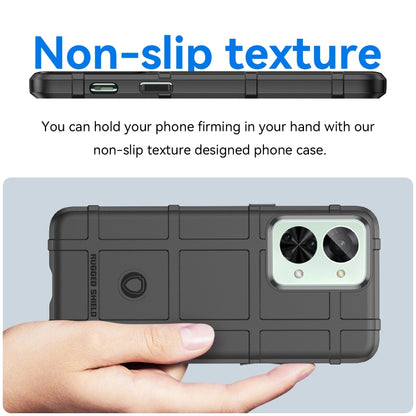 Rugged TPU phone case with non-slip style texture and side button cutouts (black)