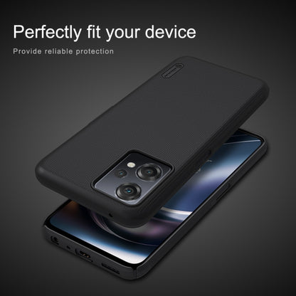 Black textured phone case with frosted back and cutouts for charging and ports