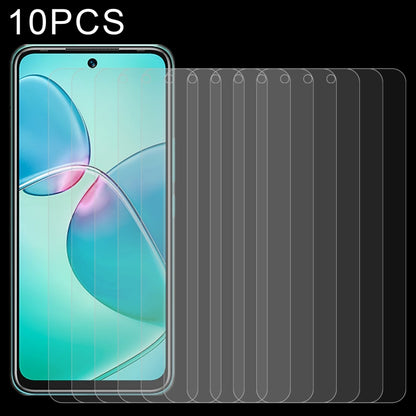 10-pack clear tempered glass screen protectors for full coverage with 2.5D edges