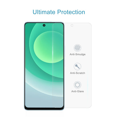 Tempered glass screen protector with anti-smudge, anti-scratch, and anti-glare coating