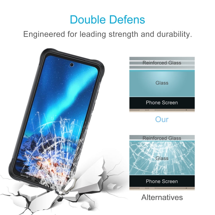 Tempered glass screen protector, 10-pack, reinforced glass impact protection