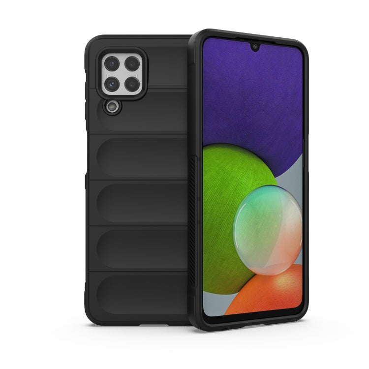 Black TPU phone case with flannel lining, raised camera cutouts and textured side grip