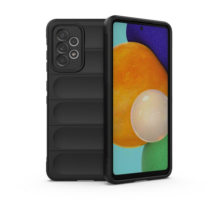 Black TPU phone case with flannel lining, textured grip with precise camera openings
