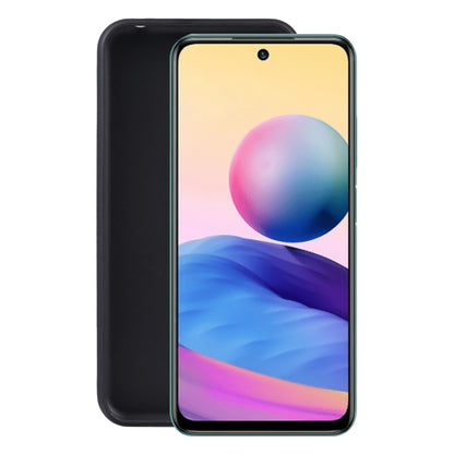 Black TPU phone case with raised edges, front cover visible