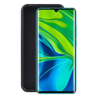 Black TPU phone case with green and blue abstract front window