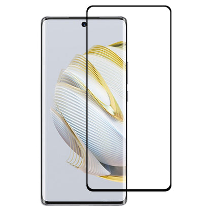 Tempered glass screen protector with 3D curved edges, full-screen coverage on phone