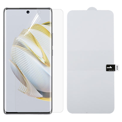 Full-screen hydrogel screen protector film for Huawei nova 10 with cutouts