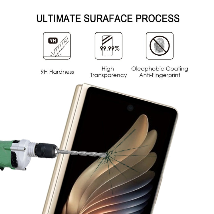 Tempered glass screen protector with 9H hardness, anti-fingerprint, and anti-glare coating