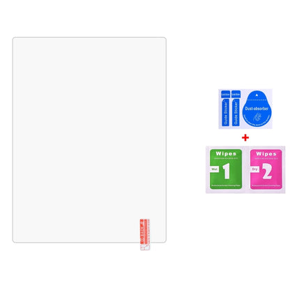 Tempered glass screen protector film with cleaning wipes set