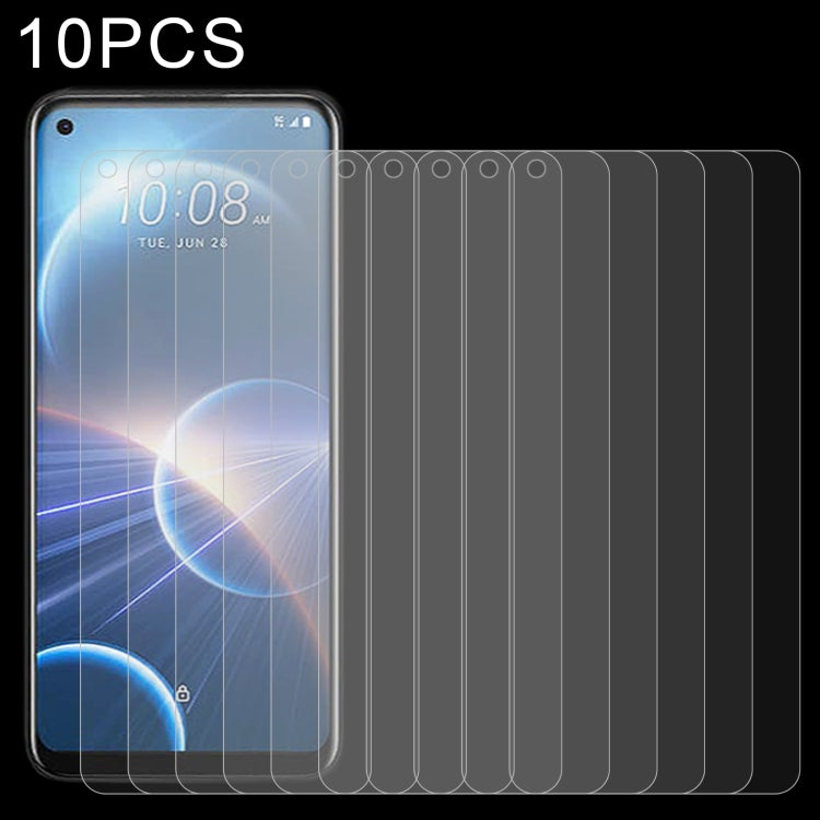 10-pack 2.5D tempered glass screen protectors, clear, smooth edge, anti-scratch