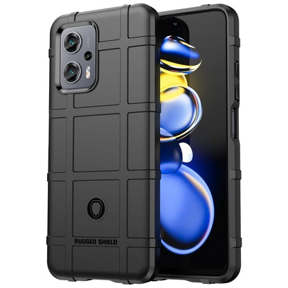 Black rugged shockproof TPU phone case with raised edges and cutouts for camera