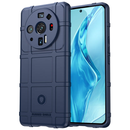 Shockproof TPU phone case, navy rugged armor with camera cutouts and side buttons