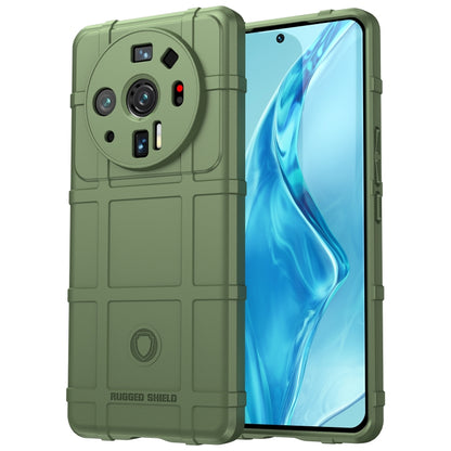Shockproof TPU phone case, sage green rugged armor with camera cutouts and side buttons