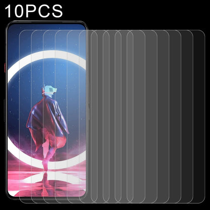 10-pack 2.5D tempered glass screen protectors for phone display protection