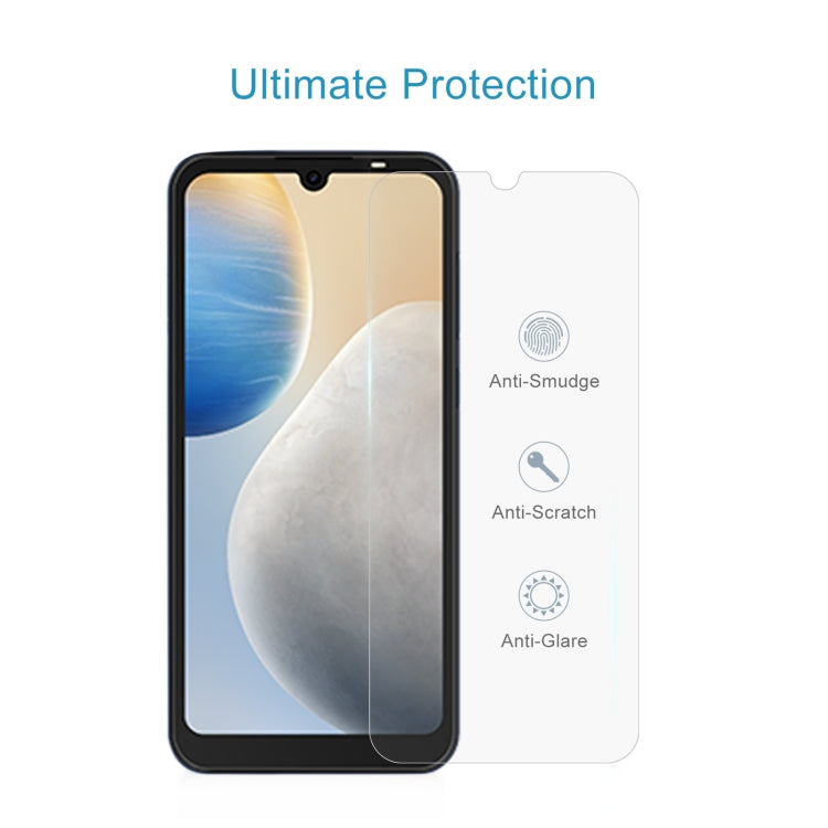 Tempered glass screen protector set with anti-smudge, anti-scratch, anti-glare