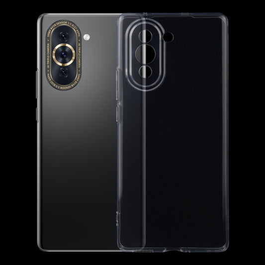 Transparent ultra-thin TPU phone case with raised camera cutouts