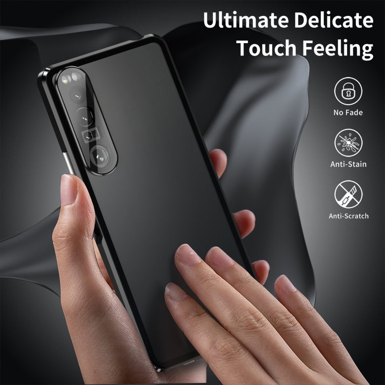 Black tempered glass phone case with smooth-touch feel and raised camera cutout