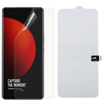 Full-screen hydrogel screen protector film, clear anti-scratch sheet with cutouts