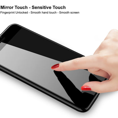 Mirror touch tempered glass screen protector for smooth fingertip use
