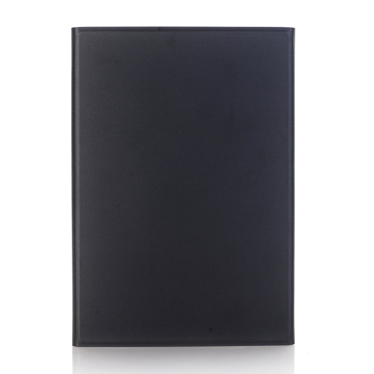 Black protective tablet folio cover with smooth front panel