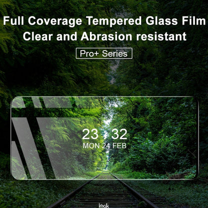 IMAK Pro+ series tempered glass film with full-screen coverage for smartphone display