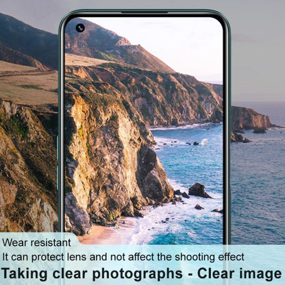 Rear camera lens tempered glass film—smartphone front view shown