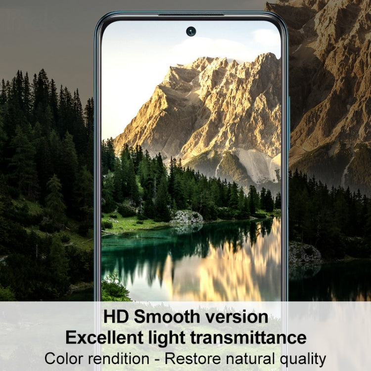 Curved hydrogel screen film protector, clear HD smooth front, 2-pack