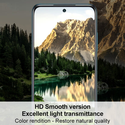 Curved hydrogel screen film protector, clear HD smooth front, 2-pack