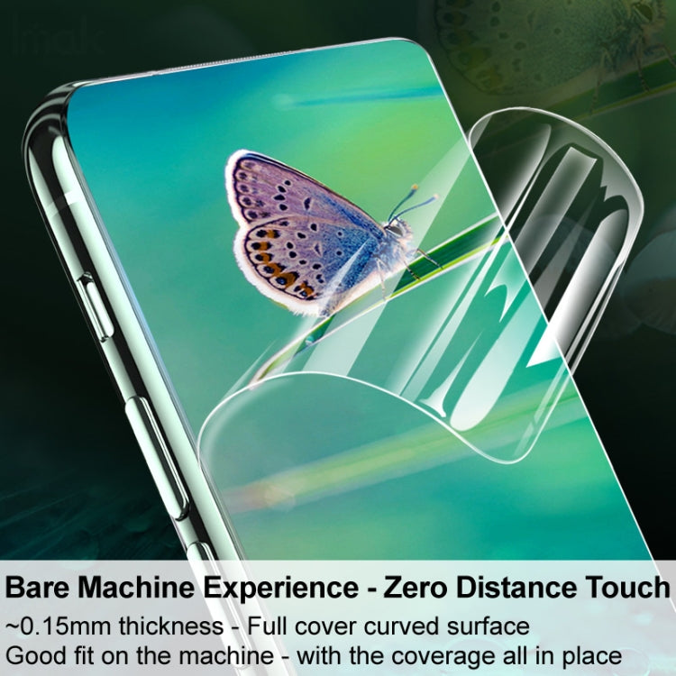 Curved hydrogel film screen protector, zero-distance touch, clear (2-pack)
