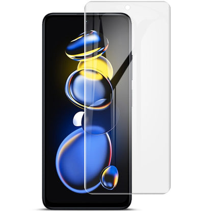 Curved full-screen hydrogel film front protector, transparent coverage for phone (2-pack)