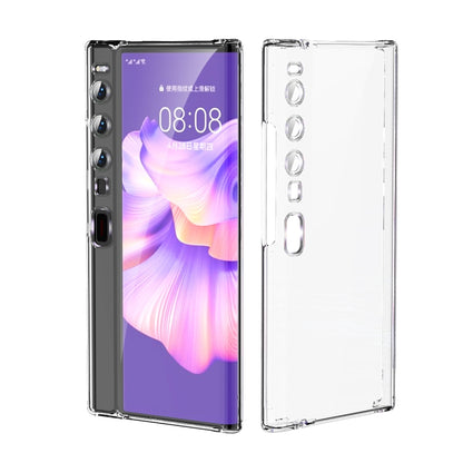 Black electroplated protective phone case with transparent back, camera cutouts