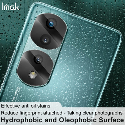Clear rear camera lens film on teal phone back with three lens cutouts