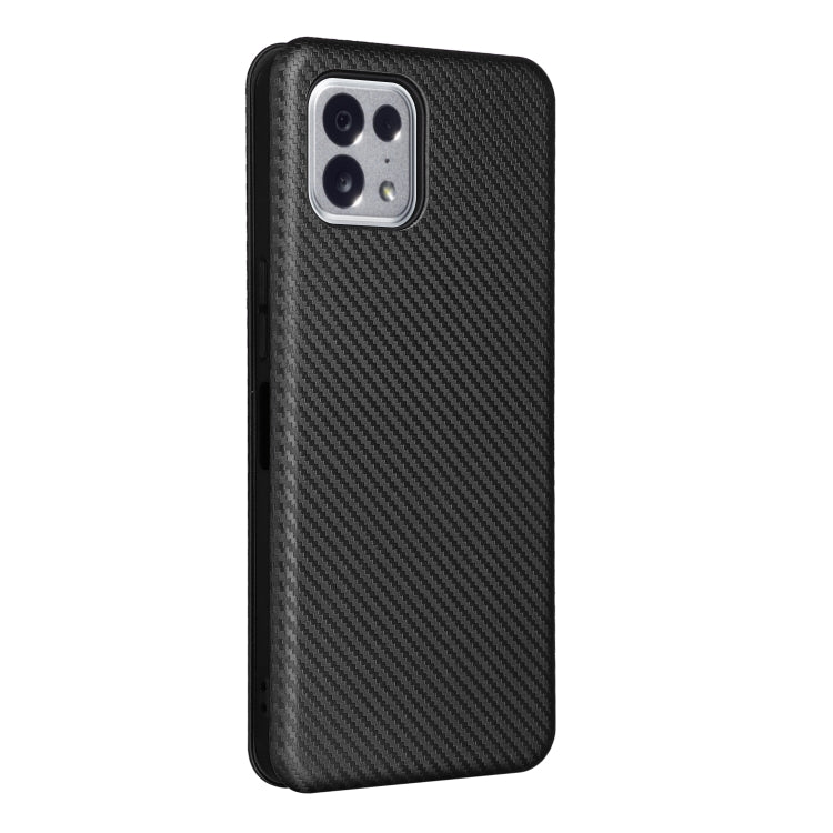 Black carbon fiber texture phone case with camera cutouts