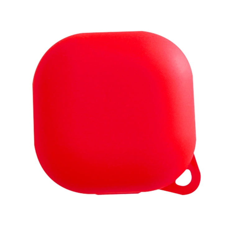 Frosted earphone protective case, red with small wrist loop