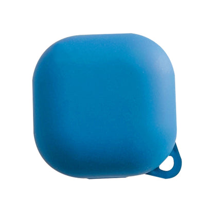 Frosted earphone protective case, midnight blue with small wrist loop