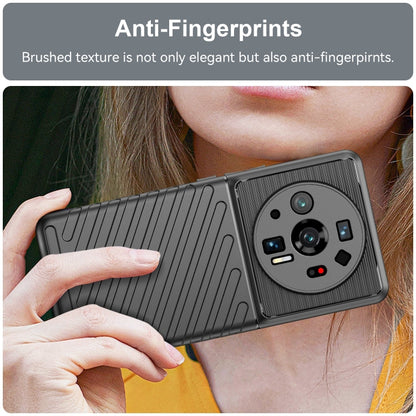 Black TPU phone case with brushed texture and camera cutouts