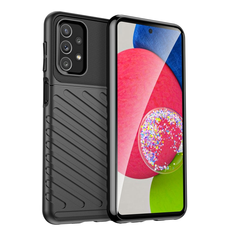 Black TPU phone case with textured back and camera lens openings