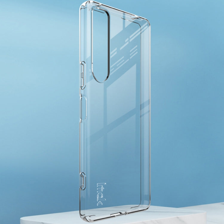Clear TPU phone case for back and corners, with accessible port and button openings
