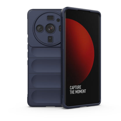 TPU phone case for Xiaomi 12S Ultra, dark blue, with camera cutouts and raised edges