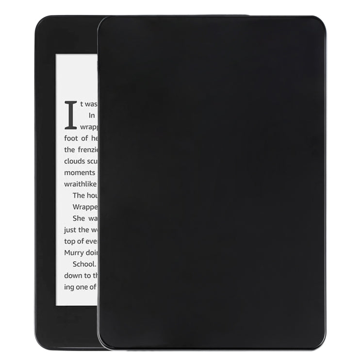 Black TPU tablet case with front cover partially covering the tablet screen