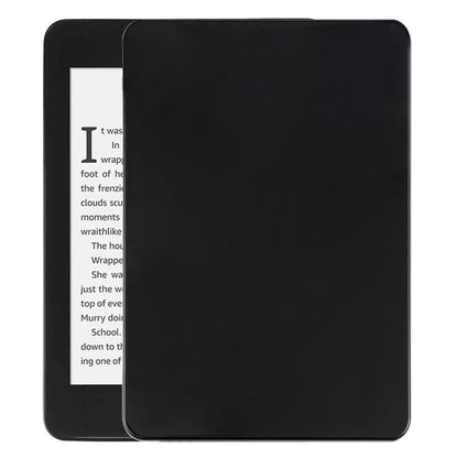 Black TPU tablet case with folio cover, open to show screen opening